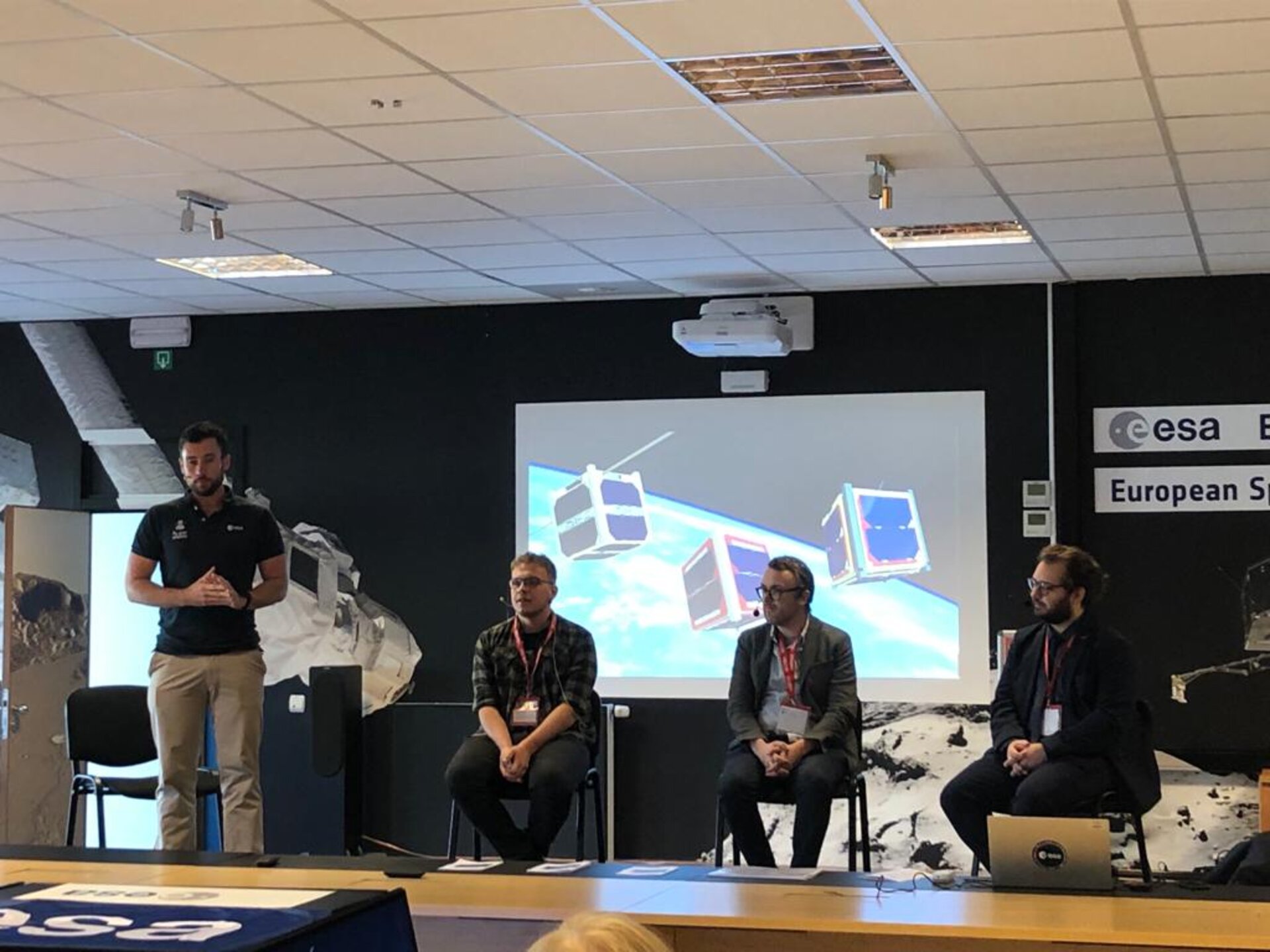 FYS! Students Panel discussion during last day of the 2022 CubeSat Summer School