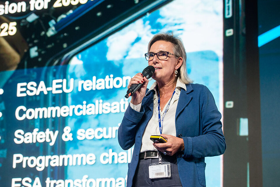ESA Director of Earth Observation Simonetta Cheli