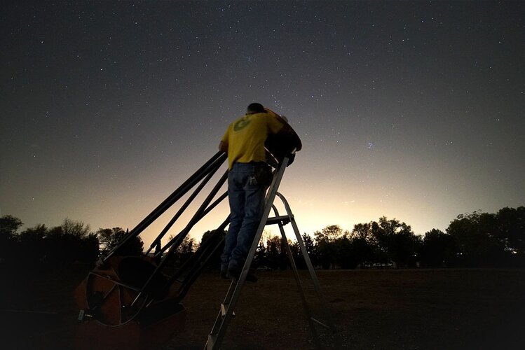 Setup for occultation observation