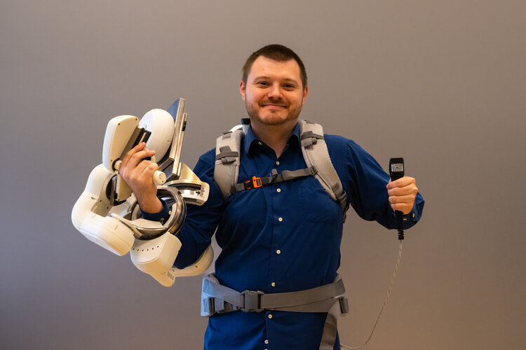 User Demonstration of the Space Exoskeleton