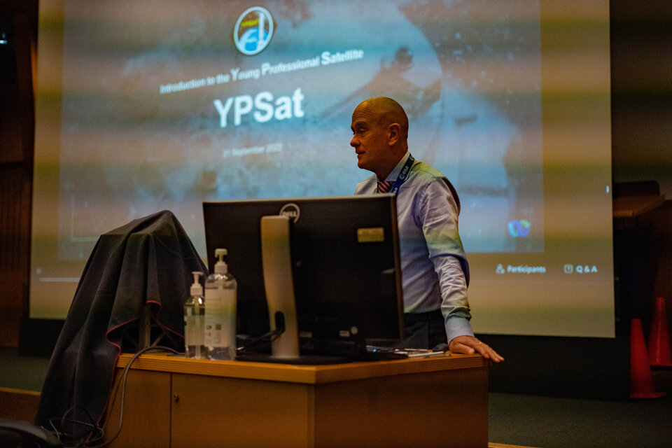 D/TEC Torben Henriksen during the YPSat Presentation