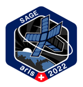Logo of CubeSat team SAGE from ETH Zurich, Switzerland