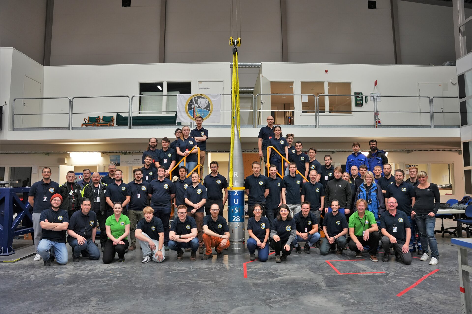 Team picture of the REXUS 27-28 Launch Campaign
