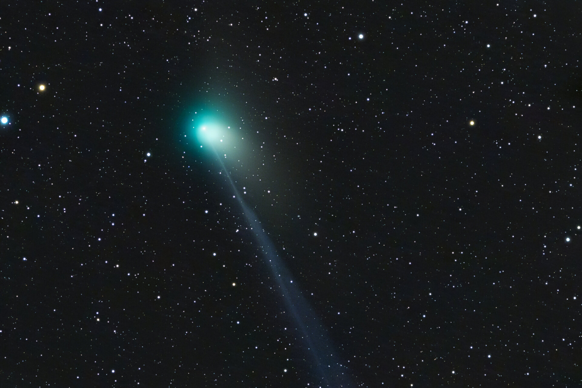 Comet ZTF and its apparent three tails