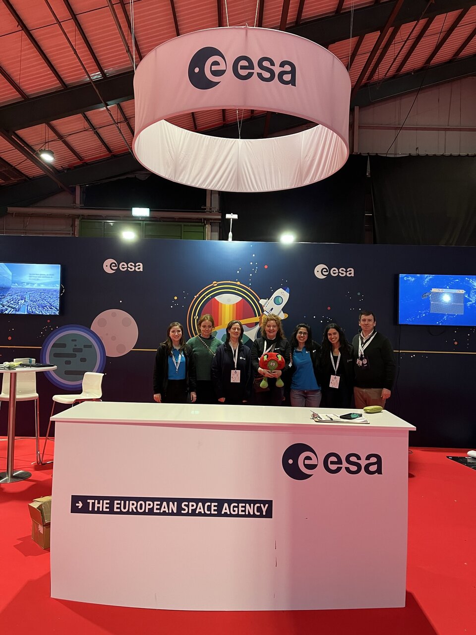 ESA team at ESB Science Blast 