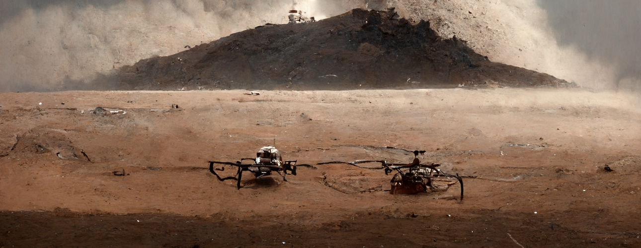 Morphing rovers explore an alien world