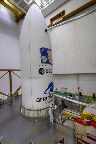 Ariane 5 flight VA260, Juice mission: fully integrated and ready for rollout at Europe's Spaceport in French Guiana