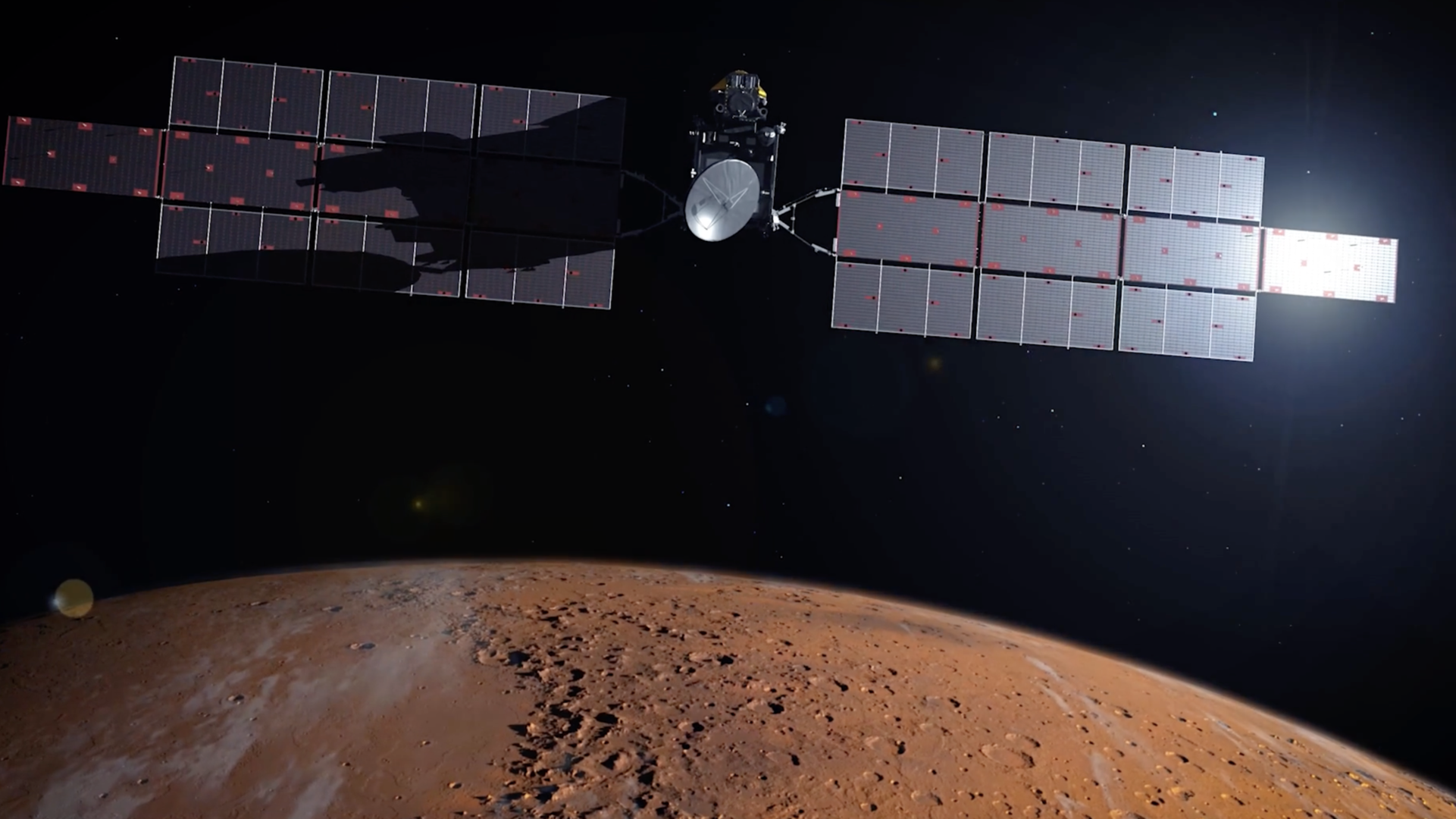 Earth Return Orbiter over Mars