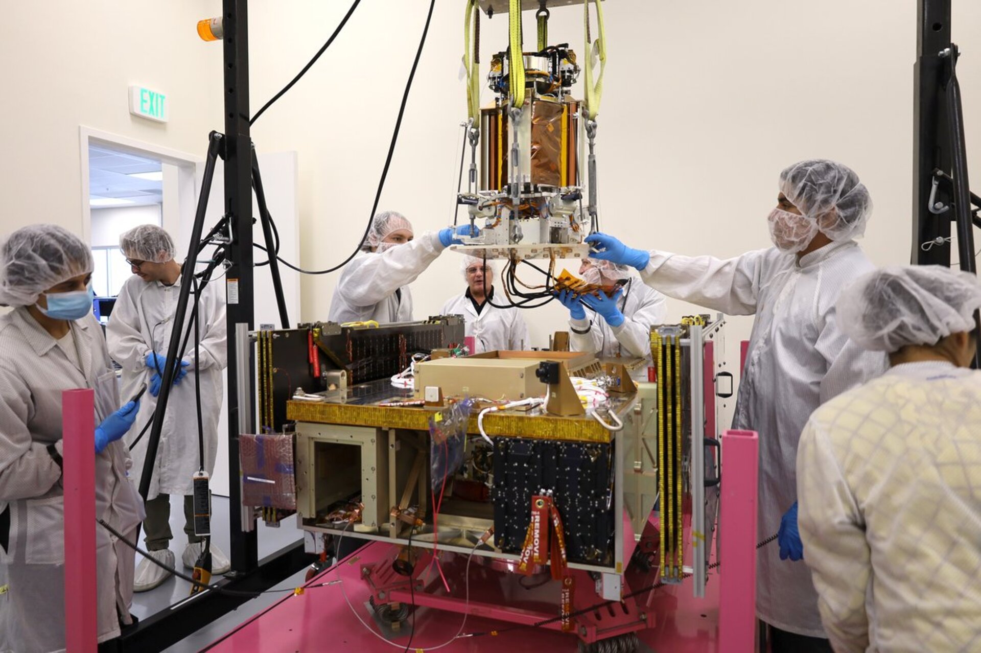 Preparing Caltech's Space Solar Power Demonstrator satellite
