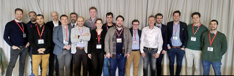 The 17 scientists and engineers who attended the meeting in person, including three ESA colleagues. Three more joined online.