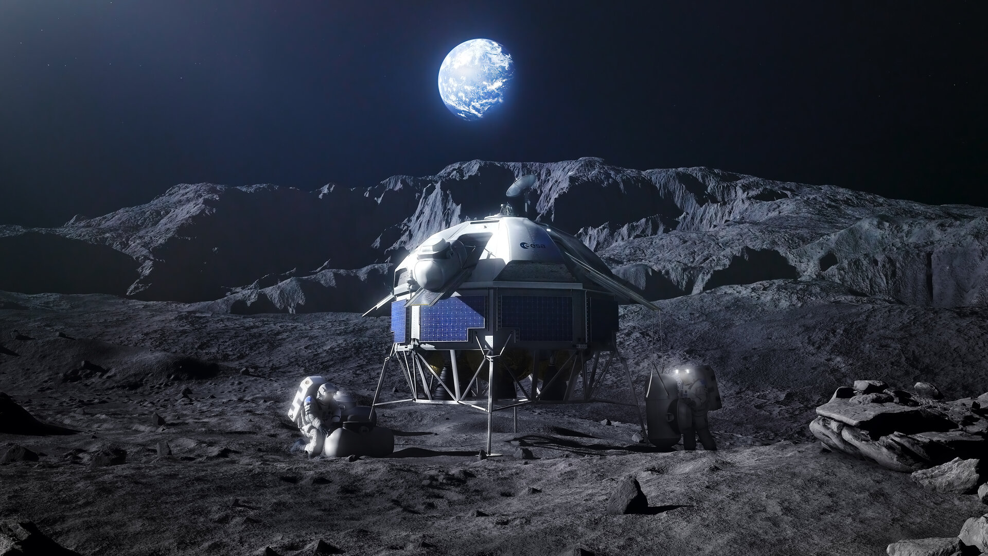 Virtuelle Realität erweckt den Argonauten-Mondlander der ESA zum Leben