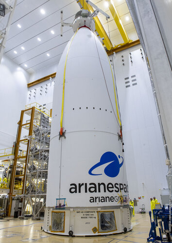 Ariane 5 flight VA261: payload encapsulation