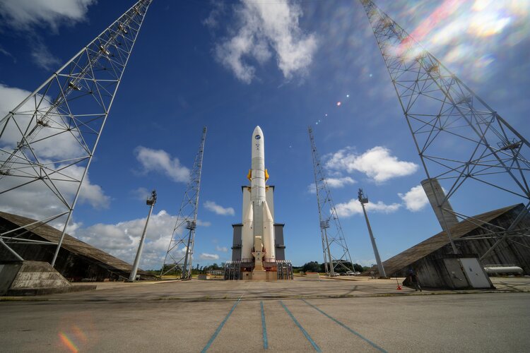 Ariane 6 - Test Removal of Mobile Gantry