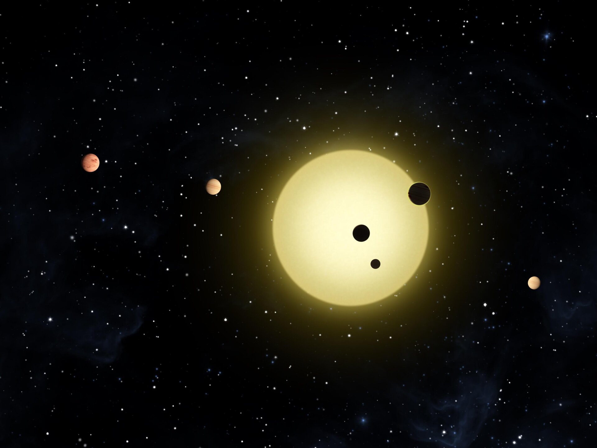 Exoplanets transit method
