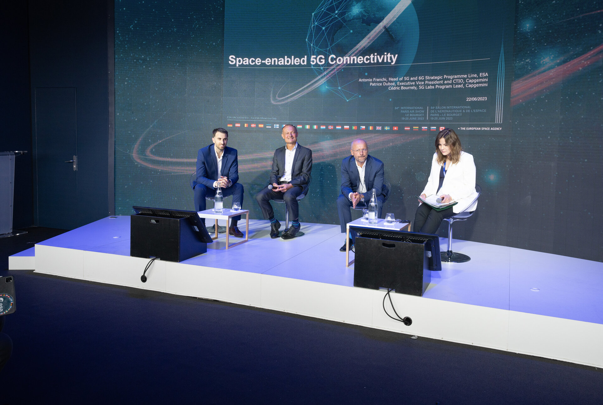 Space-enabled 5G Connectivity session 