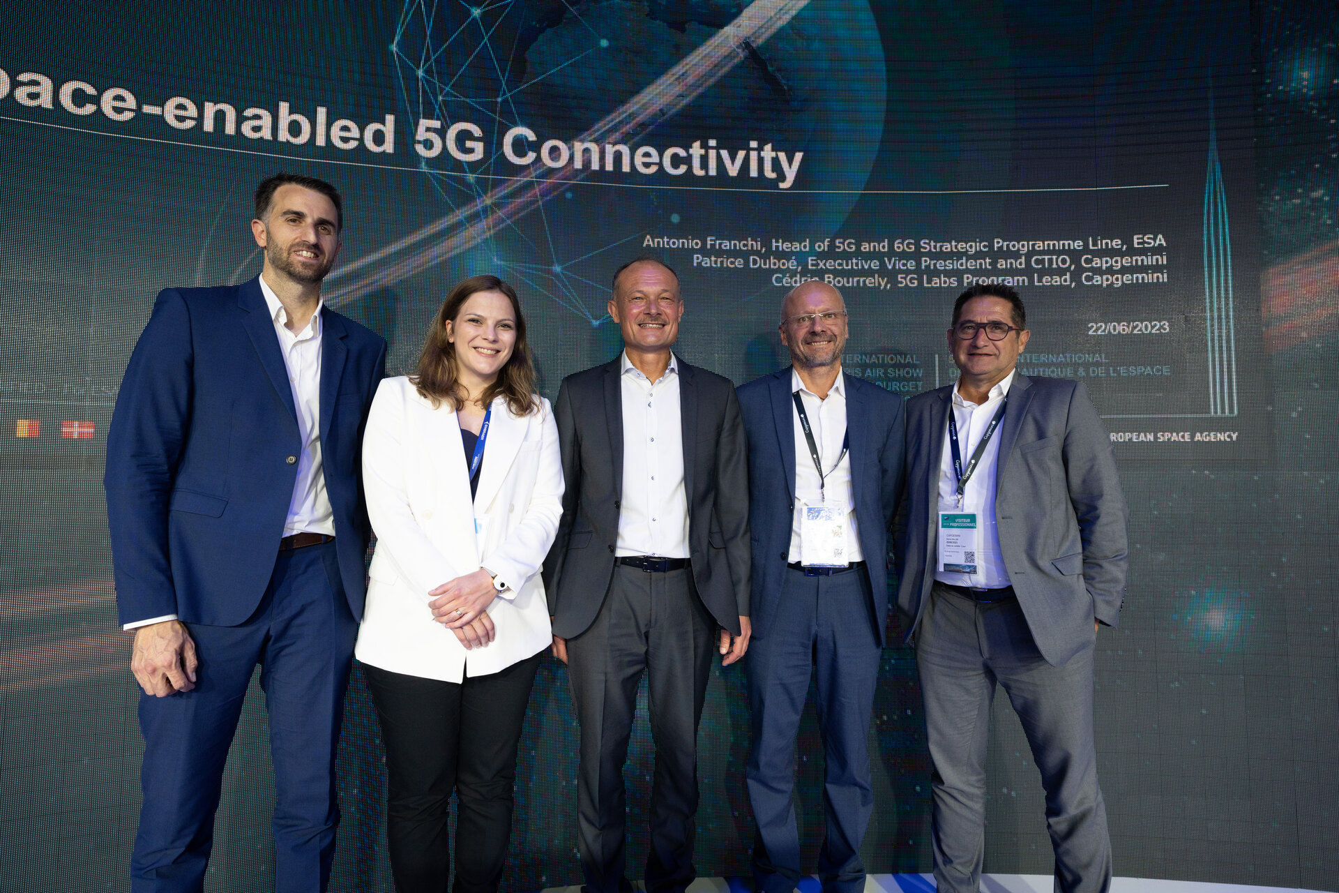 Space-enabled 5G Connectivity session