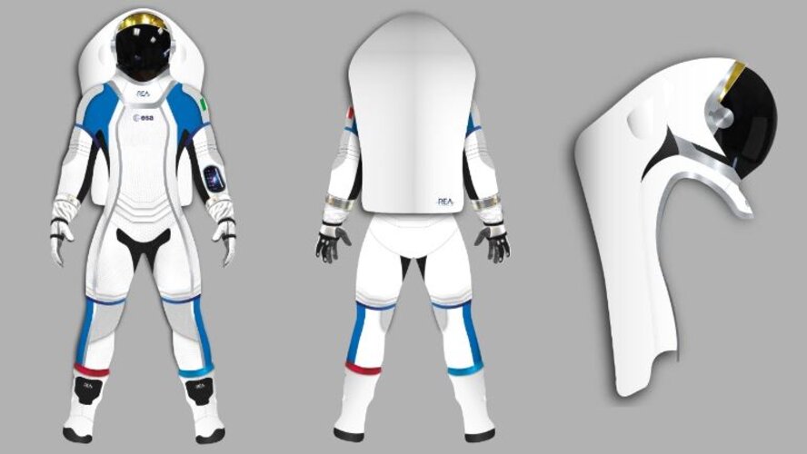 Spacesuit design: Flavio Gentile
