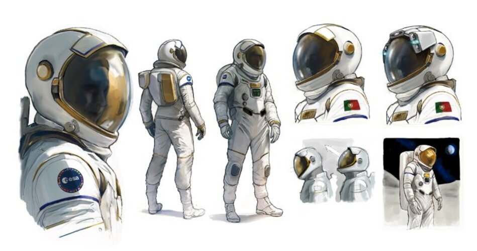 Spacesuit design: João Montenegro