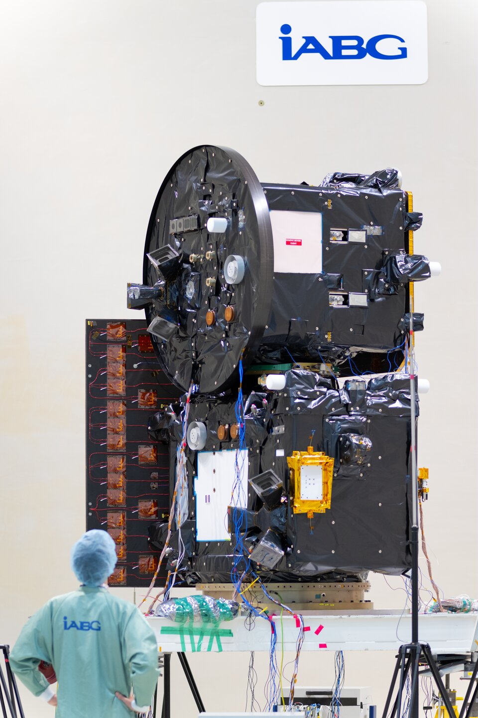 Stacked Proba-3 satellites