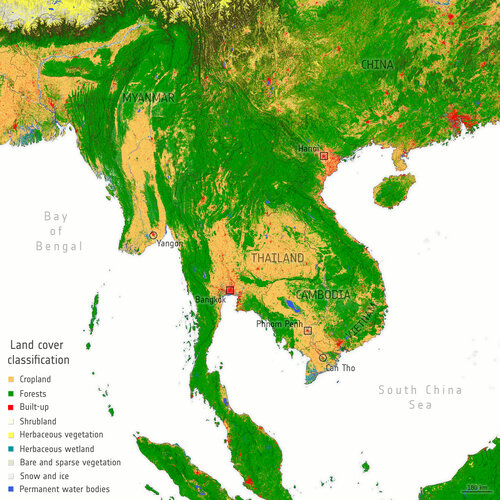 Land-cover Southeast Asia