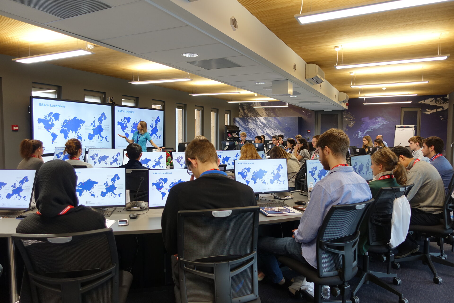 Natacha Callens - Training at ESA