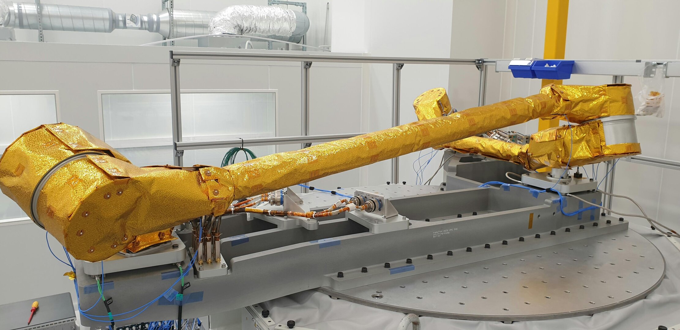 OneSat's robotic arm