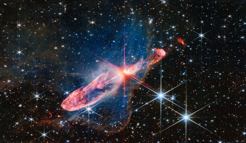 Webb snaps detailed infrared image of actively forming stars