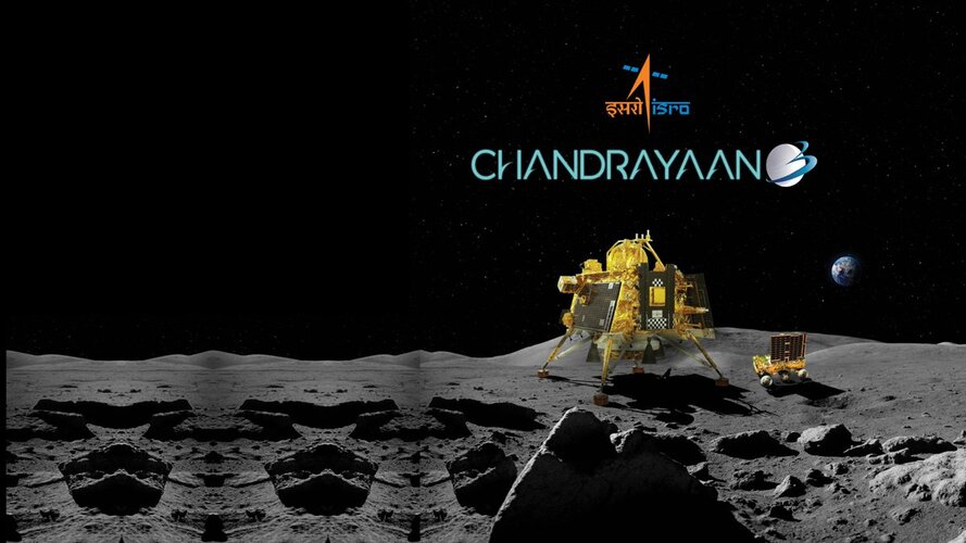 Chandrayaan-3 landing header image