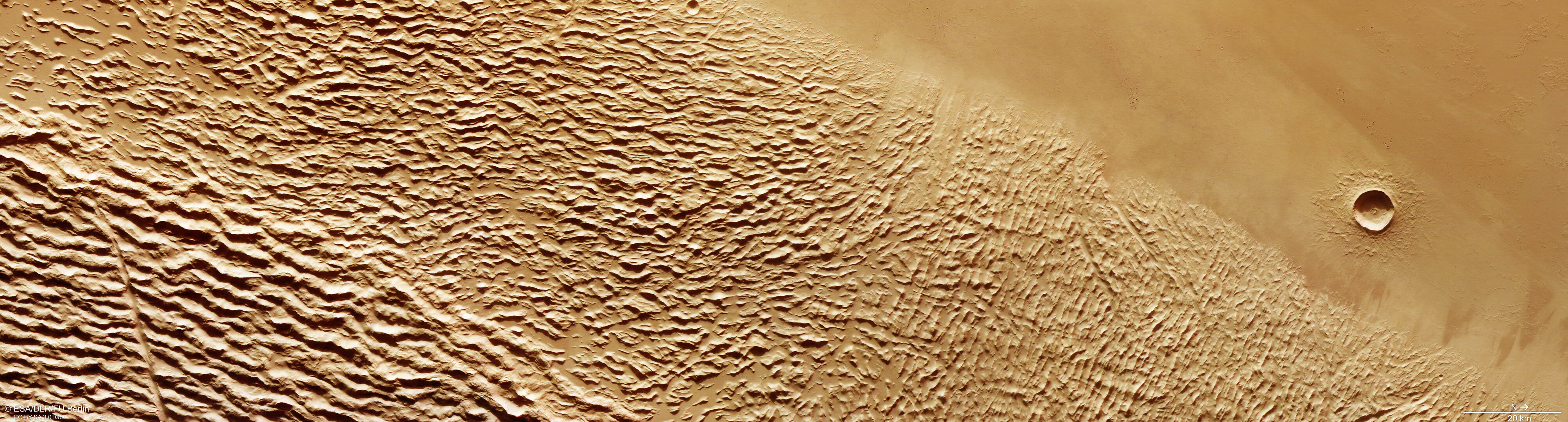 Landslides and rockfalls around Olympus Mons