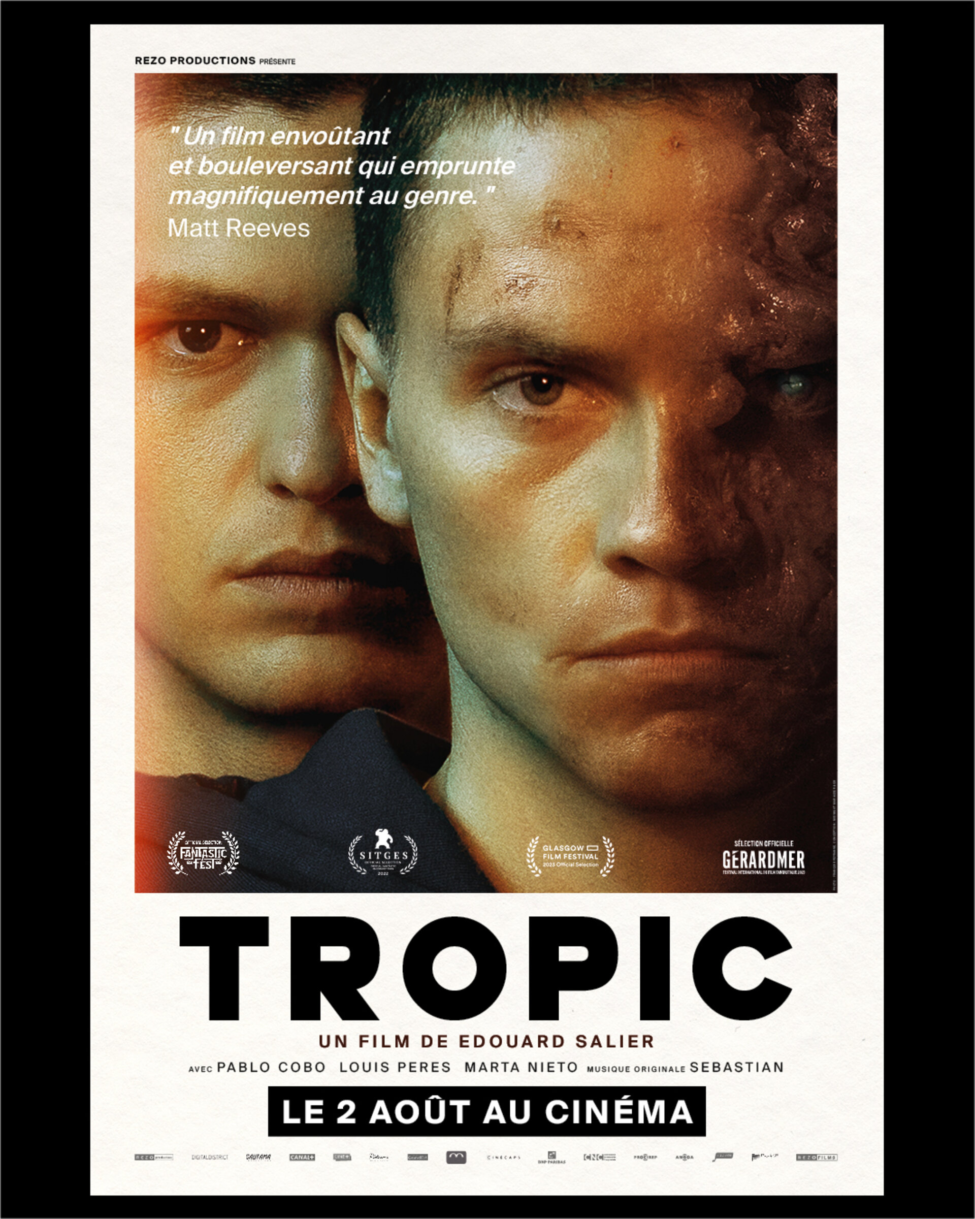 Poster for the sci-fi movie Tropic.