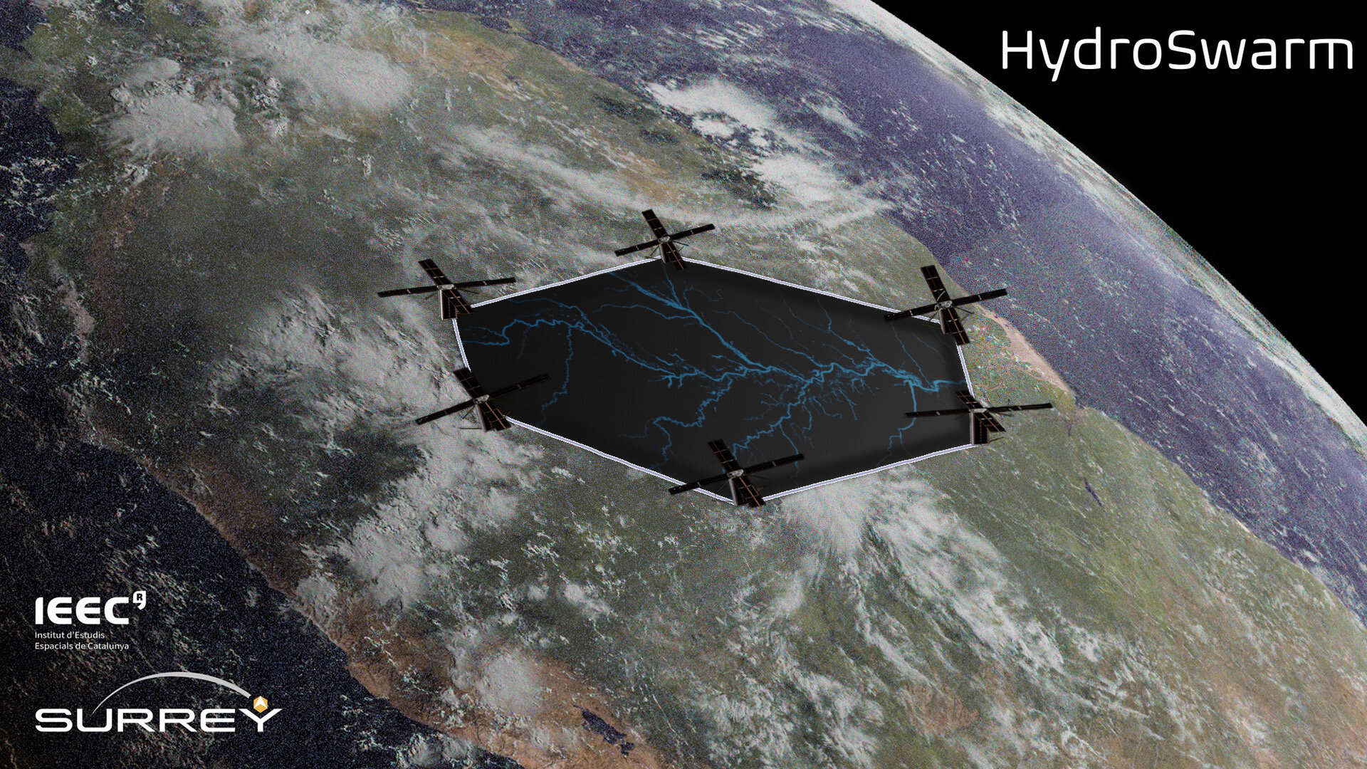 CubeSats formation for hydrological studies 