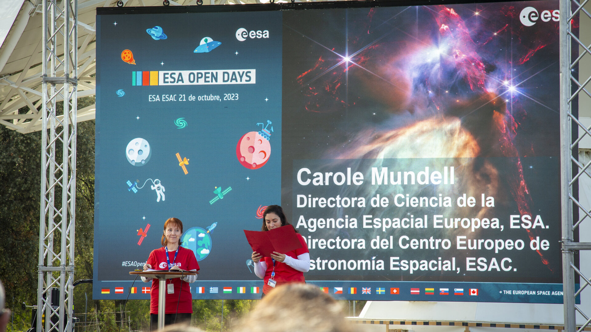 ESA Open Day 2023 at ESAC - Carole Mundell, ESA Director of Science and Head of ESAC
