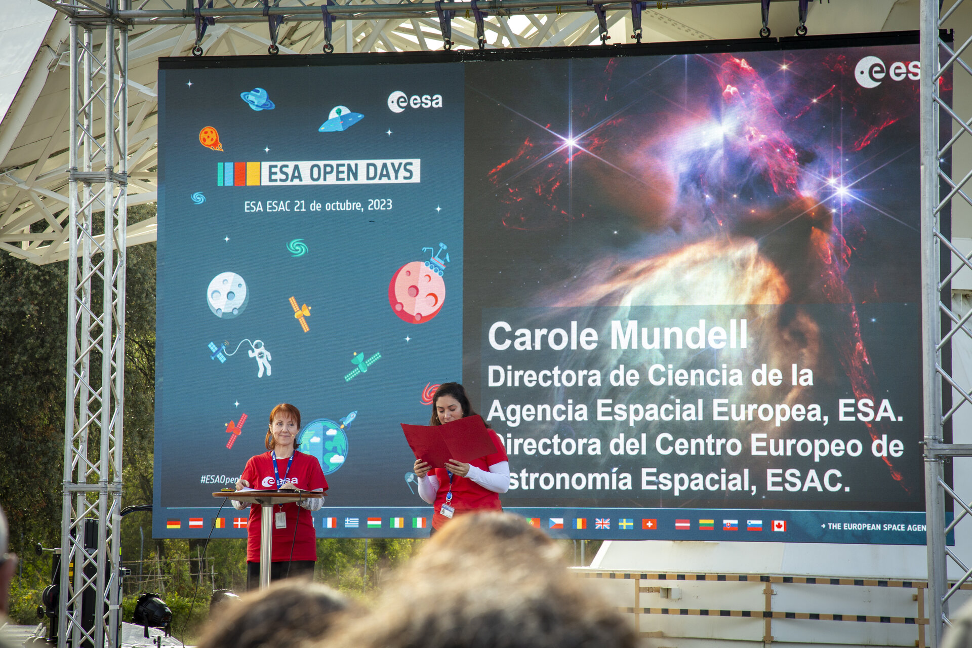 ESA Open Day 2023 at ESAC - Carole Mundell, ESA Director of Science and Head of ESAC