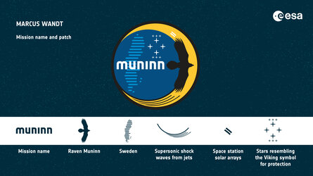 Muninn mission patch explained