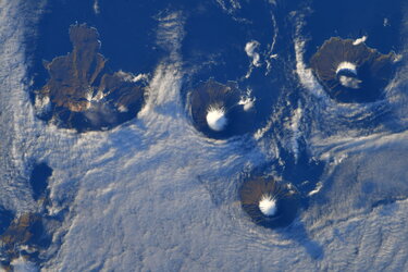 Flowing through the mountains