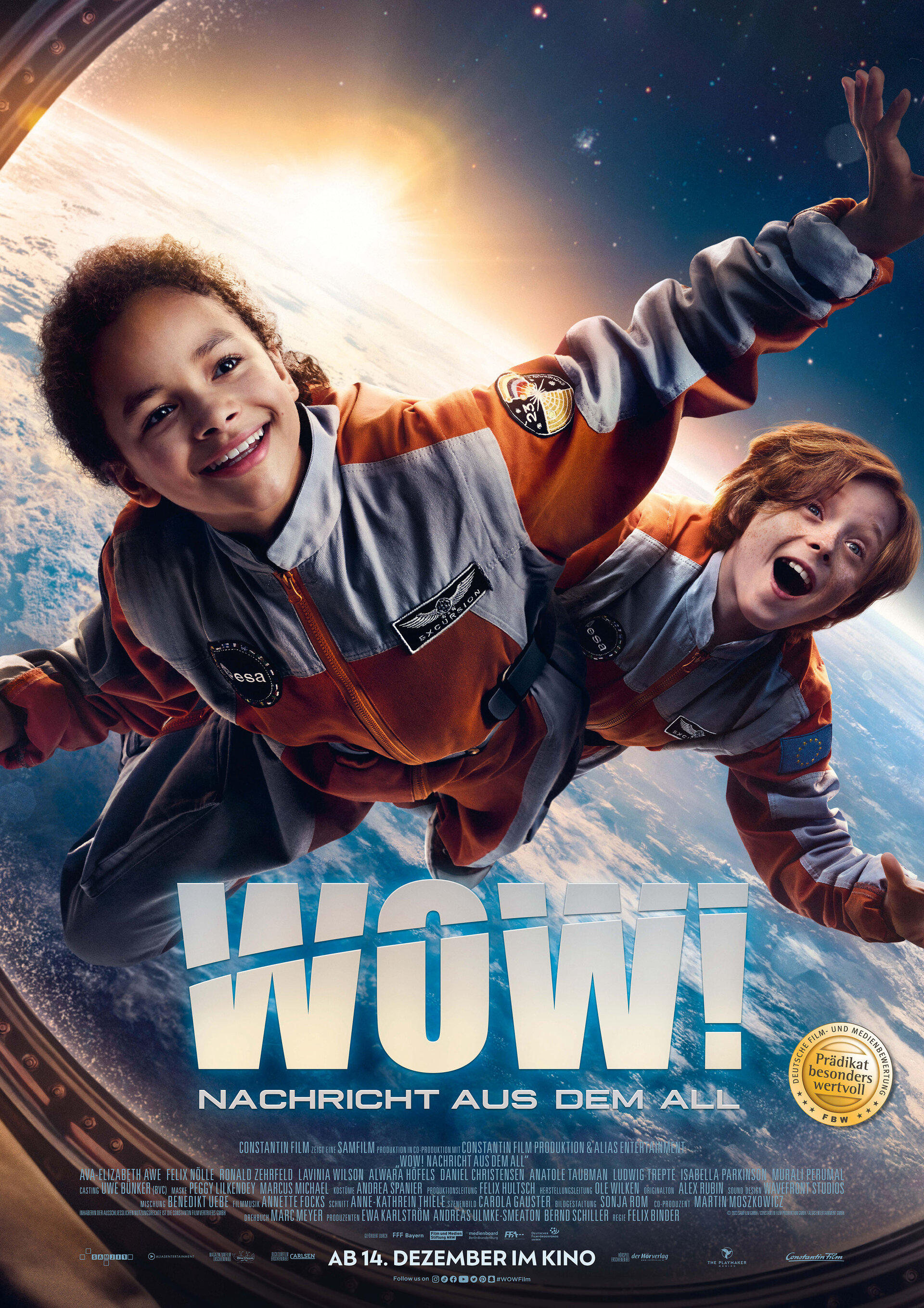 Movie poster for Wow! Message from Outer Space (Wow! Nachricht Aus Dem All).
