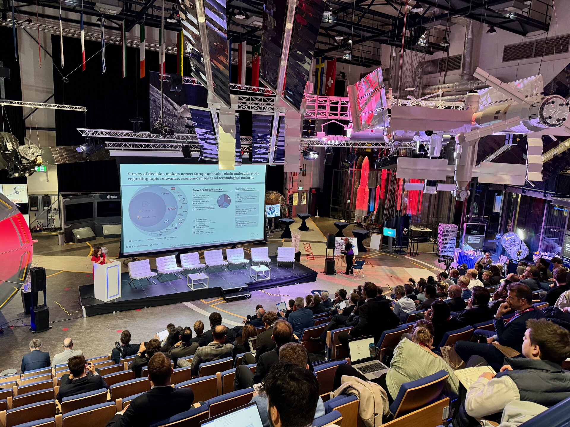 Industry, Investors and space experts at ESA's Commercialisation Days on Transportation