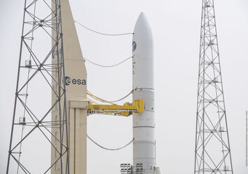 Ariane 6 test model umbilicals