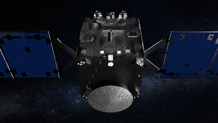 Hera's instruments on its top 'asteroid deck'