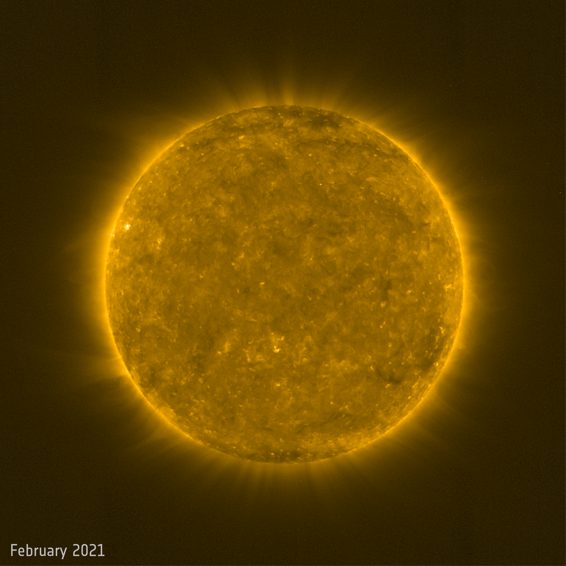 Solar Orbiter snapshot captures surprising surge in activity from the Sun