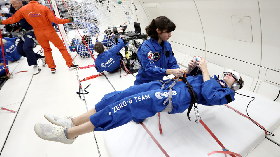 The heart-monitoring technology has been tested in microgravity since the Space Shuttle era and in parabolic flights