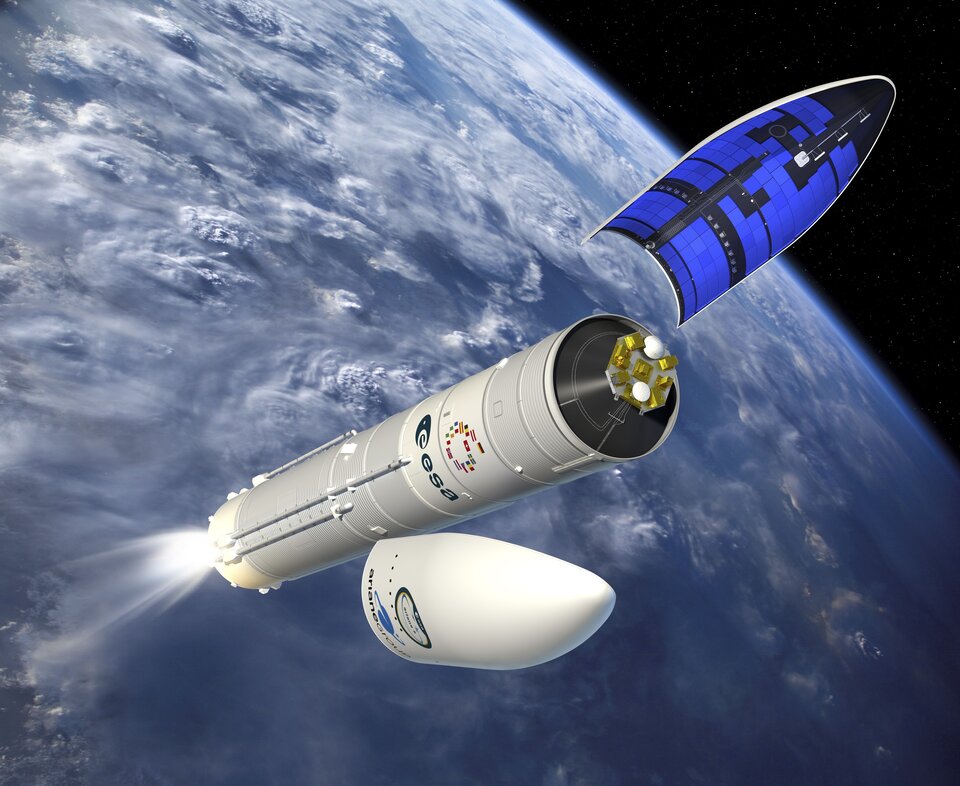 Ariane 6 Fairing Separation