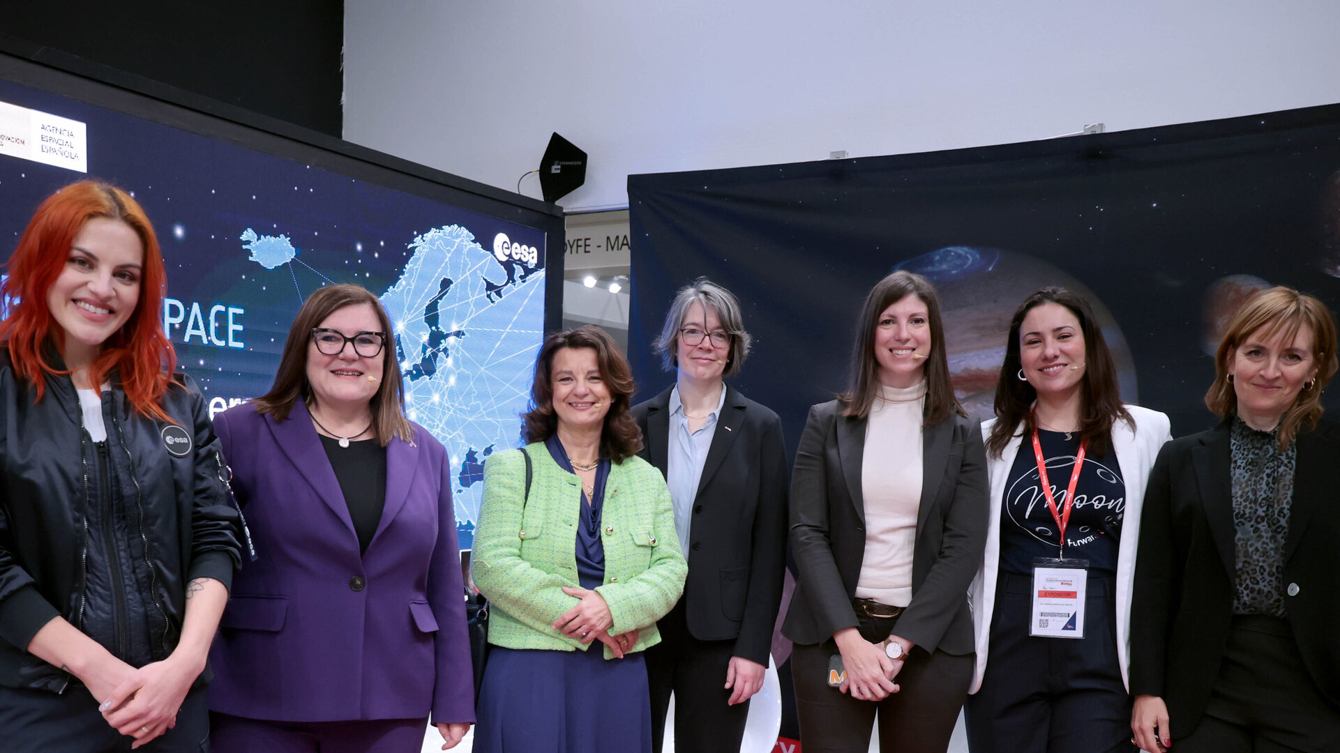 ESA Day in Spain at 'Madrid es Ciencia’ 2024 – The role of women in the space sector [ESA Image] 