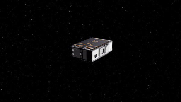 Volo radar verso il centro dell'asteroide Hera con Juventas CubeSat