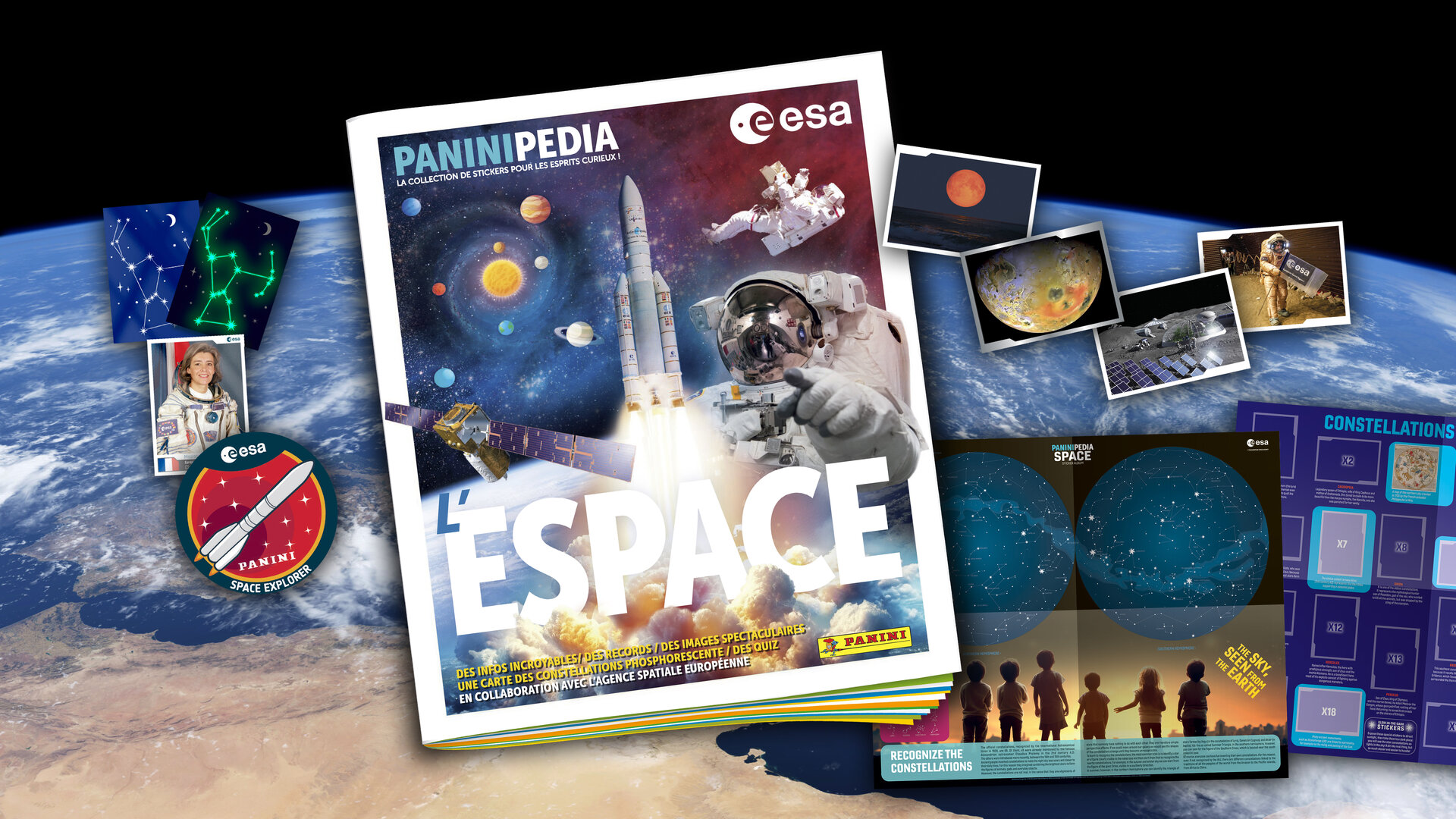 Explore space with stickers!