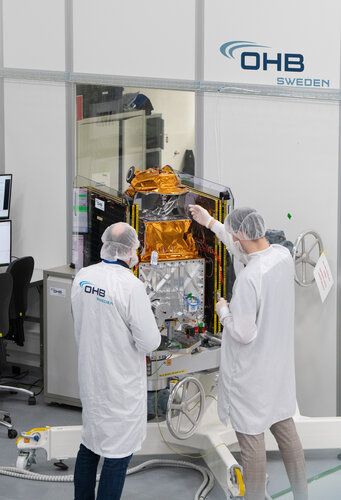 Final tests for Arctic Weather Satellite