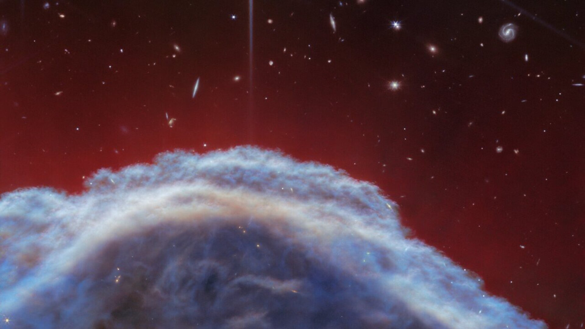 Horsehead Nebula (NIRCam image)