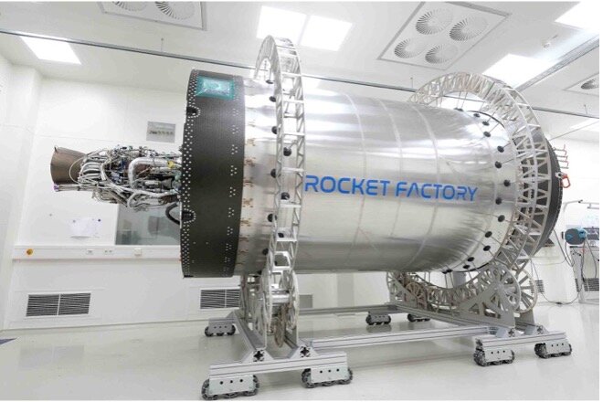 Un nuovo design del serbatoio per razzi da Rocket Factory Augsburg