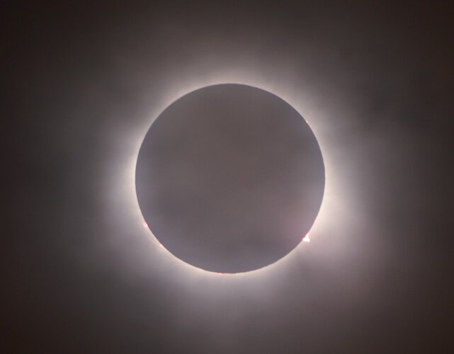 Total solar eclipse 8 April 2024