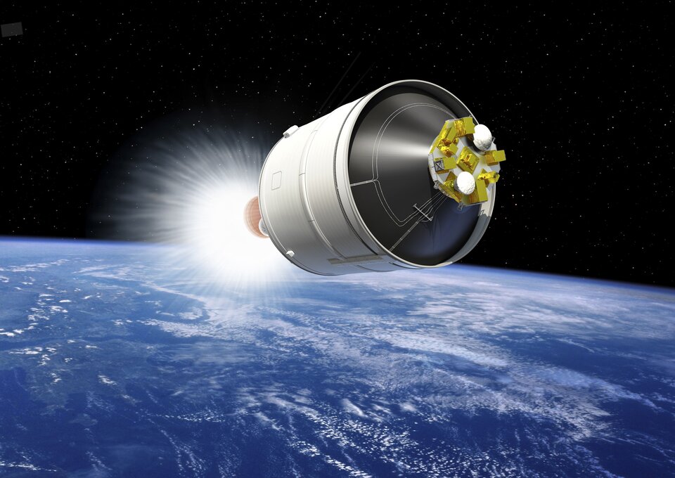 Ariane 6 upper stage – artist's view